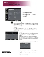 Preview for 7 page of Acer PD726W User Manual