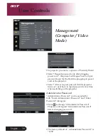 Preview for 8 page of Acer PD726W User Manual