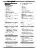 Preview for 3 page of Acer PF-807 Series Quick Start Manual