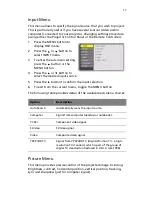 Preview for 22 page of Acer PL111 User Manual