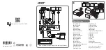 Preview for 2 page of Acer PL1520i Quick Start Manual