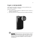 Preview for 27 page of Acer Power 1000 Manual Do Utilizador