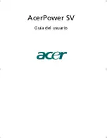 Предварительный просмотр 1 страницы Acer Power SV Guía Del Usuario