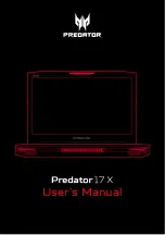 Acer Predator 17 X User Manual preview