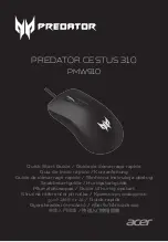 Предварительный просмотр 1 страницы Acer Predator CESTUS 310 PMW910 Quick Start Manual