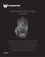 Предварительный просмотр 1 страницы Acer PREDATOR CESTUS 500 Quick Start Manual