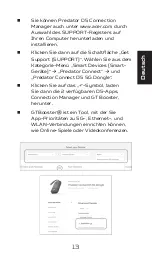 Preview for 14 page of Acer Predator Connect D5 5G Dongle Quick Start Manual