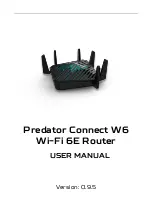 Preview for 1 page of Acer Predator Connect W6 User Manual