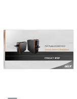 Предварительный просмотр 1 страницы Acer Predator G3100 Product Brief