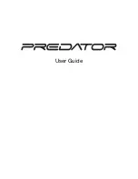 Preview for 1 page of Acer Predator G5920 User Manual