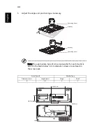 Предварительный просмотр 54 страницы Acer PU-815F Series User Manual