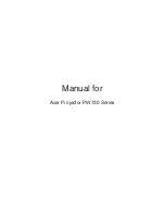 Preview for 1 page of Acer PW730 Series User Manual