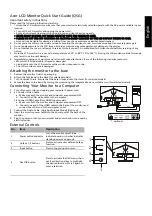 Предварительный просмотр 2 страницы Acer QG271 User Manual