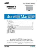 Acer RA19WAANU Service Manual preview