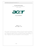 Preview for 1 page of Acer RAID Ready Systems User Manual