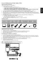 Acer RC271U Quick Start Manual предпросмотр