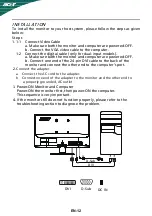 Preview for 13 page of Acer S181HL Manual