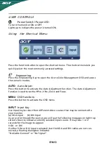 Preview for 14 page of Acer S181HL Manual