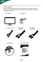 Предварительный просмотр 6 страницы Acer S182HL User Manual