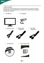 Preview for 6 page of Acer S202HL User Manual