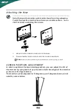 Предварительный просмотр 7 страницы Acer S231HL User Manual