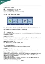 Preview for 14 page of Acer S231HLbd User Manual