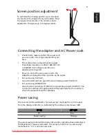 Preview for 15 page of Acer S243HLAbmii User Manual