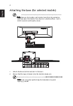 Предварительный просмотр 14 страницы Acer S273HL User Manual