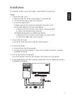 Предварительный просмотр 19 страницы Acer S275HL User Manual