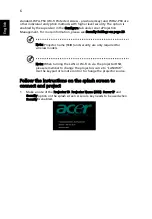 Preview for 6 page of Acer S5201B Series Manual