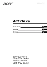 Preview for 1 page of Acer SDX-570V Series User Manual