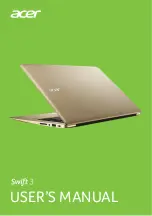 Предварительный просмотр 1 страницы Acer SF314-51 User Manual