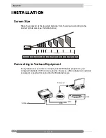 Предварительный просмотр 5 страницы Acer SL 700S User Manual