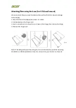 Предварительный просмотр 20 страницы Acer SpatialLabs View Pro User Manual