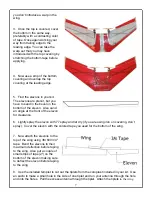 Предварительный просмотр 7 страницы Acer SpeedWing MiniTwin 250 Assembly Instructions Manual