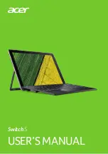 Acer SW512-52P User Manual preview