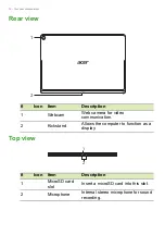 Preview for 10 page of Acer SW512-52P User Manual