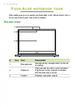 Preview for 12 page of Acer Swift 3 SF314-59 User Manual