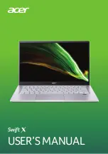 Acer Swift X User Manual preview