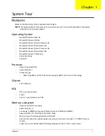 Preview for 9 page of Acer SX2830 Service Manual