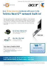 Предварительный просмотр 3 страницы Acer T230H - Bmidh Wide Touch Screen Display Buyer'S Manual