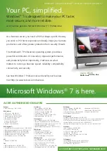 Preview for 11 page of Acer T230H - Bmidh Wide Touch Screen Display Buyer'S Manual