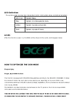 Preview for 31 page of Acer T230H - Bmidh Wide Touch Screen Display Service Manual