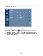 Preview for 18 page of Acer T232HL User Manual