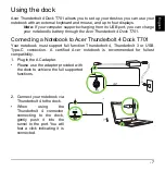 Preview for 7 page of Acer Thunderbolt 4 Dock T701 User Manual