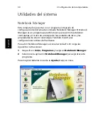 Preview for 58 page of Acer TravelMate 240P series (Spanish) Guía Del Usuario