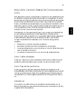 Preview for 89 page of Acer TravelMate 240P series (Spanish) Guía Del Usuario