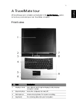 Предварительный просмотр 9 страницы Acer TravelMate 2410 Series User Manual