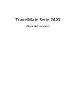 Preview for 1 page of Acer TravelMate 2420 (Spanish) Guía Del Usuario