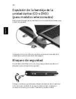 Preview for 38 page of Acer TravelMate 2420 (Spanish) Guía Del Usuario